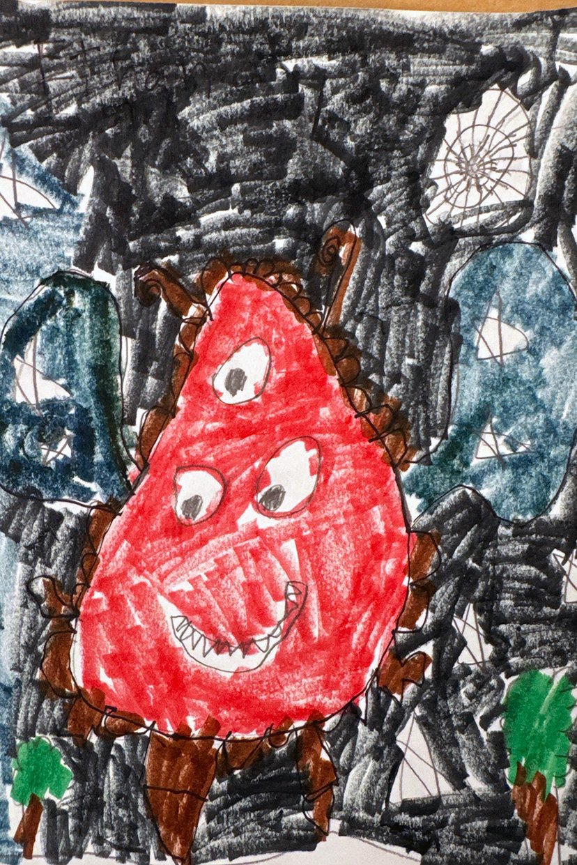 Original monster drawing